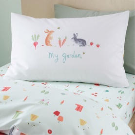 My Allotment Fitted Sheet Natural
