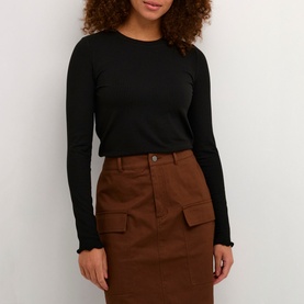 Drew Ribbed Top