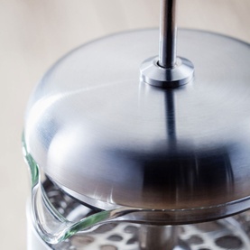 Three-Cup Glass Cafetiere 350ml