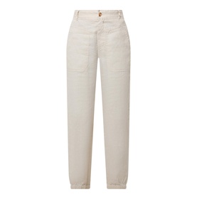 Shenas High-Rise Straight Leg Trousers