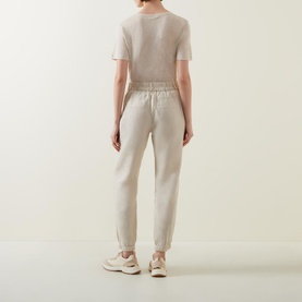 Shenas High-Rise Straight Leg Trousers