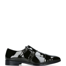 Cruz Patent Monk Shoes
