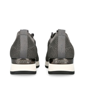 Frame Knit Lace-Up Trainers