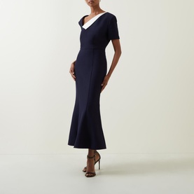 Asymmetric Fitted Dress