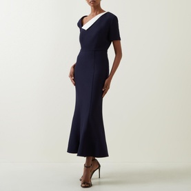 Asymmetric Fitted Dress