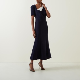 Asymmetric Fitted Dress