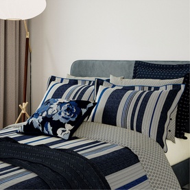 Imara Duvet Set Navy