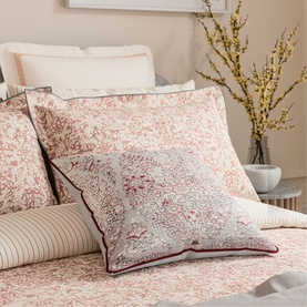 Celina Standard Pillowcase Pair Pink