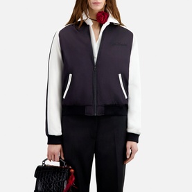 Embroidered Bomber Jacket