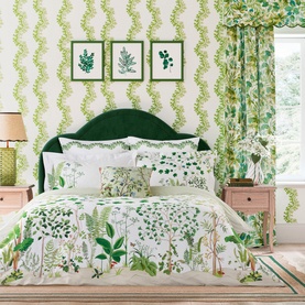 Sycamore & Oak Duvet Set Green