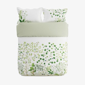 Sycamore & Oak Duvet Set Green
