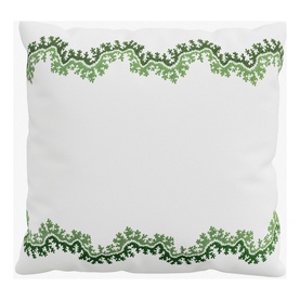 Sycamore & Oak Square Pillowcase Pair Green