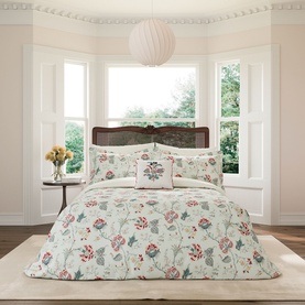 Palampore Trail Duvet Set Duck Egg
