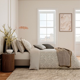 Umma Square Pillowcase Pair Charcoal