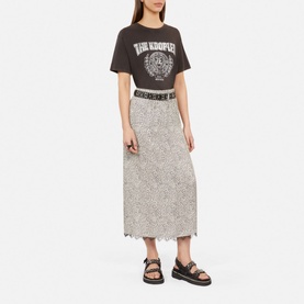 Leopard Print Skirt