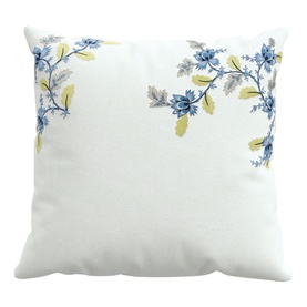 Enys Square Pillowcase Pair Indigo