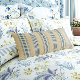 Enys Square Pillowcase Pair Indigo