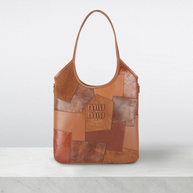 Leather Patchwork Tote Bag