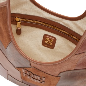 Leather Patchwork Tote Bag