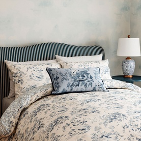 Aesops Fables Duvet Set Dove Blue