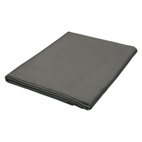 Cotton Sateen Flat Sheet Charcoal