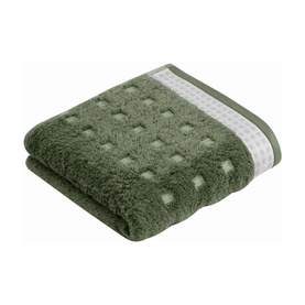 Country Feeling Towel Mud Green