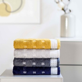 Country Feeling Towel Mud Green