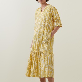 Nyde Printed Flared Dress