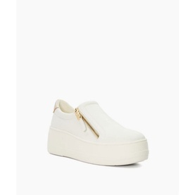 Episodic Zip Detail Flatform Trainers