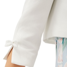 Zoelle Open Front Bow Jacket