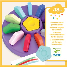 Flower Crayons For Toddlers
