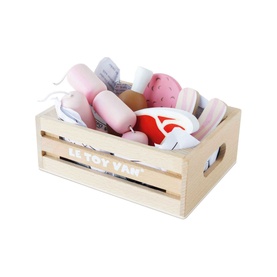 Butchers Meat Wooden Market Crate