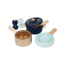 Roleplay Pots & Pans Seven-Piece Kitchen Set