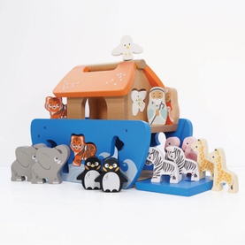 Noah's Ark & Animals Shape Sorter