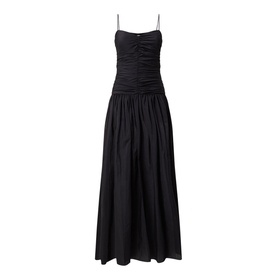 Gathered Drop-Waist Dress
