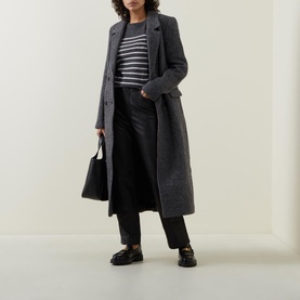 Striped Cashmere Boyfriend Sweater