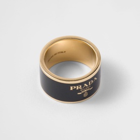 Enamel Logo ring