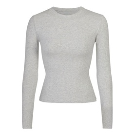 Long Sleeve T-Shirt Light Heather Grey