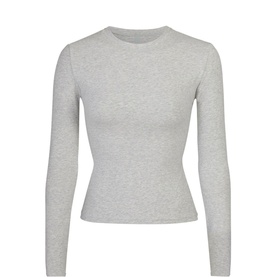 Long Sleeve T-Shirt Light Heather Grey
