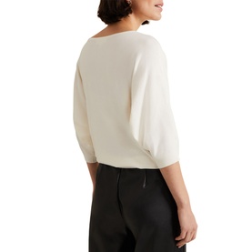 Cristine Solid Knitted Sweater