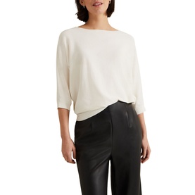 Cristine Solid Knitted Sweater