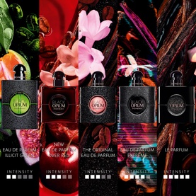 Black Opium Eau de Parfum Over Red