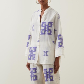 Lara Abstract Print Shirt