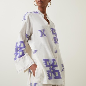 Lara Abstract Print Shirt