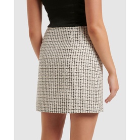 Boucle Mini Skirt