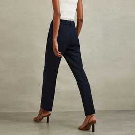 Gabi Mid-Rise Straight Leg Trousers