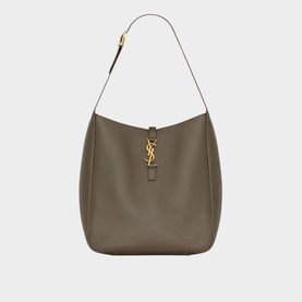 Le 5 &Agrave; 7 Supple Large Leather Hobo Bag