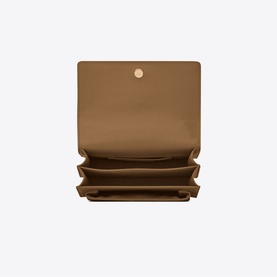 Sunset Medium Smooth Leather Shoulder Bag