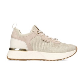 Flare Knitted Lace-Up Trainers