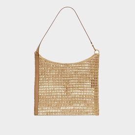 Oxalis Raffia Shoulder Bag